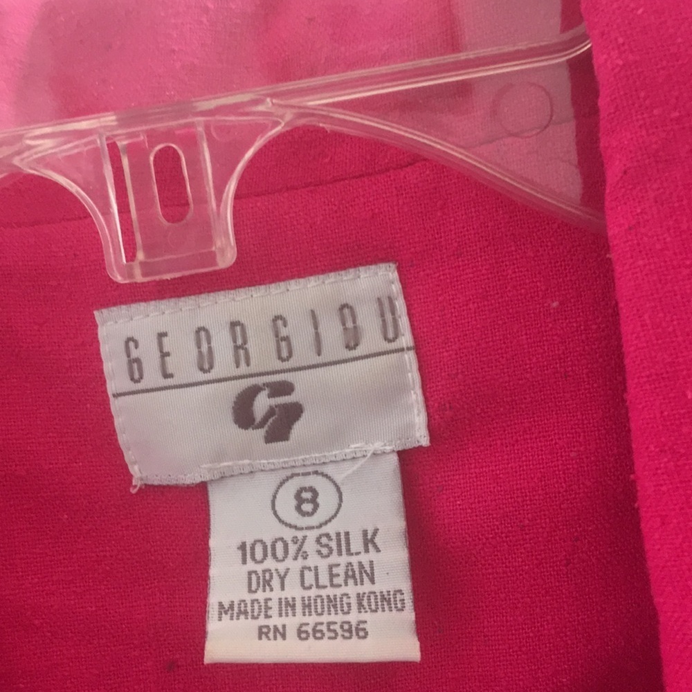 Unique silk georgiou jacket 8 - Picture 4 of 4